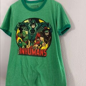 Marvel adults Green Graphic T-Shirt